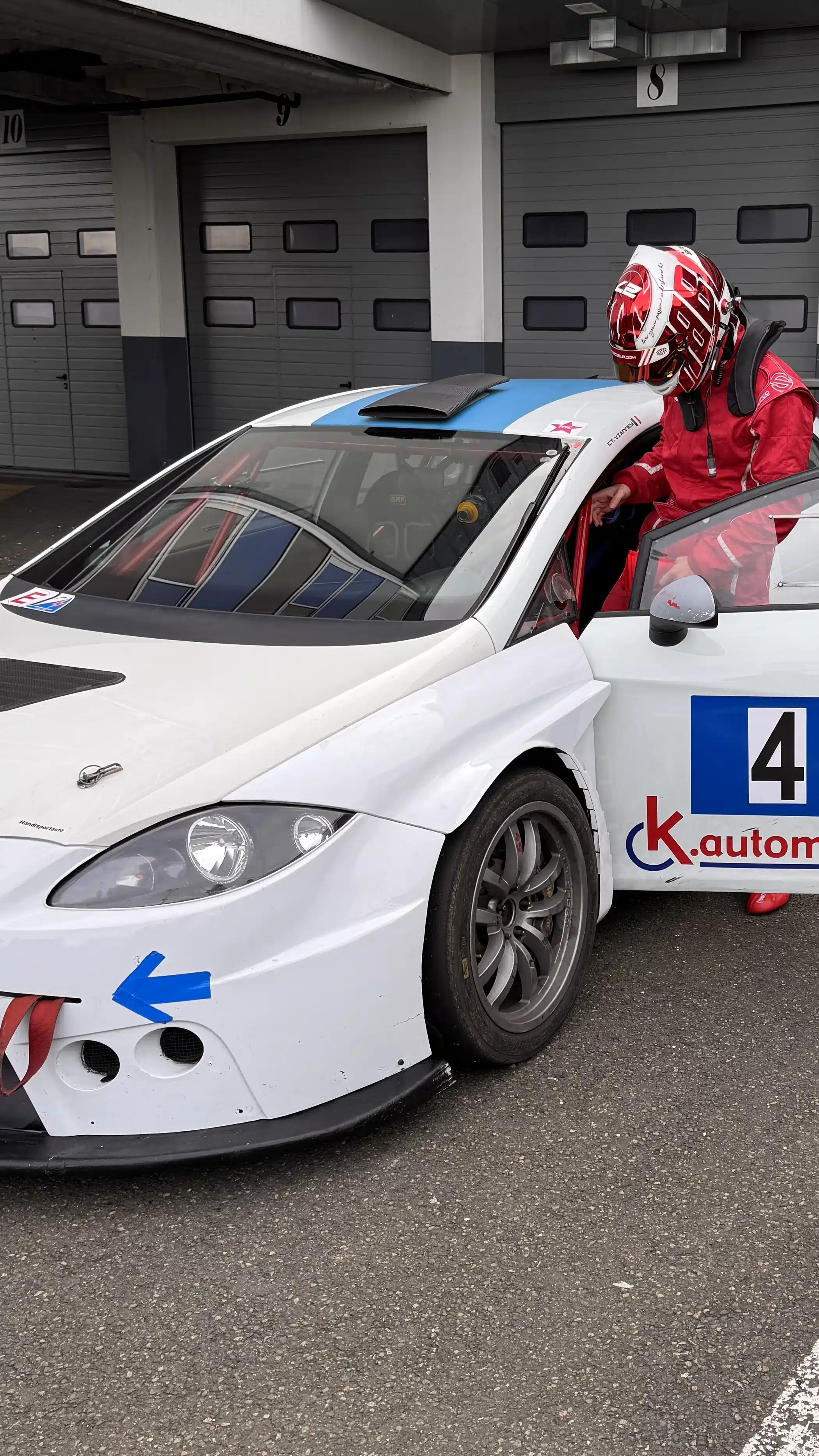  Baptiste à Magny-cours avec l'Association BBR et Vianney Seat